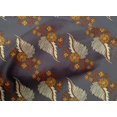 thumbnail image 4 of oneOone Cotton Poplin Fabric Leaves Block Print Fabric By Yard 56 Inch Wide, 4 of 4