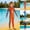 Dark Blue, variant on Boys Swimsuit Long Sleeve Sun Rash Guard One-piece Wetsuit Beach Outdoor Surfing Snorkeling Kids Swimwear Orange 4-5 Y