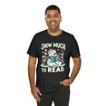 thumbnail image 6 of Snow Much to Read Snowman Reading Christmas Unisex Shirt, 6 of 6