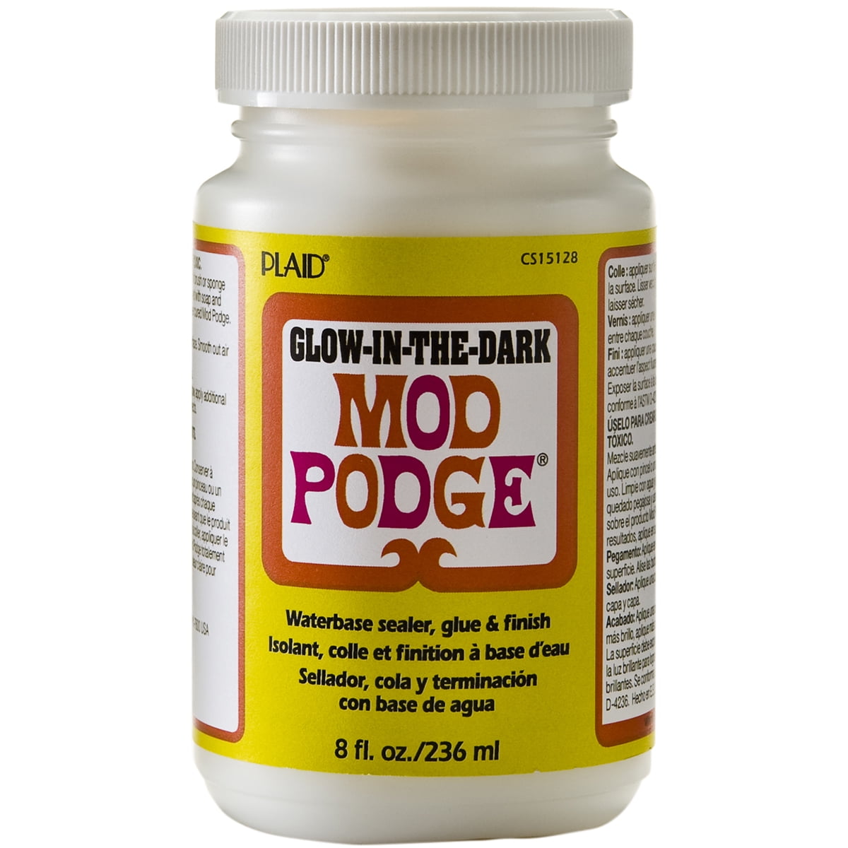 Mod Podge GlowInTheDark Sealer, Glue & Finish, 8 Fl. Oz. Walmart