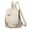 Khaki, variant on Womens Fashion Backpack Embroidery Flower Daypack Detachable Strap Travel Shoulder Bag College Students Schoolbag Black