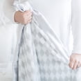 thumbnail image 3 of Stroller Blanket - Black Puppytooth, Black, Large, 30x40 inches, 3 of 3
