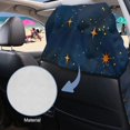 thumbnail image 5 of FOR U DESIGNS Galaxy Moon Mushroom Daisy Print Car Seat Cover Universal Front Seat Protector for Sedans, Quick-Dry & Soft Microfiber Athletic Running Towel Multi-Purpose Yoga Mat, Beach Towel, 5 of 7