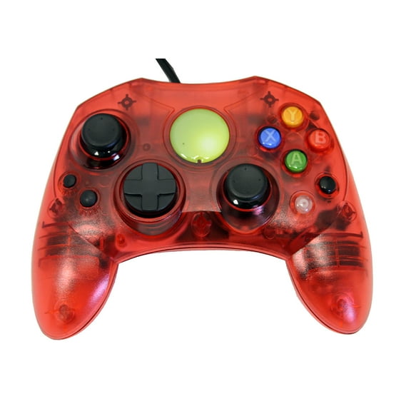 Replacement Controller for XBox Original - Red Transparent - by Mars Devices