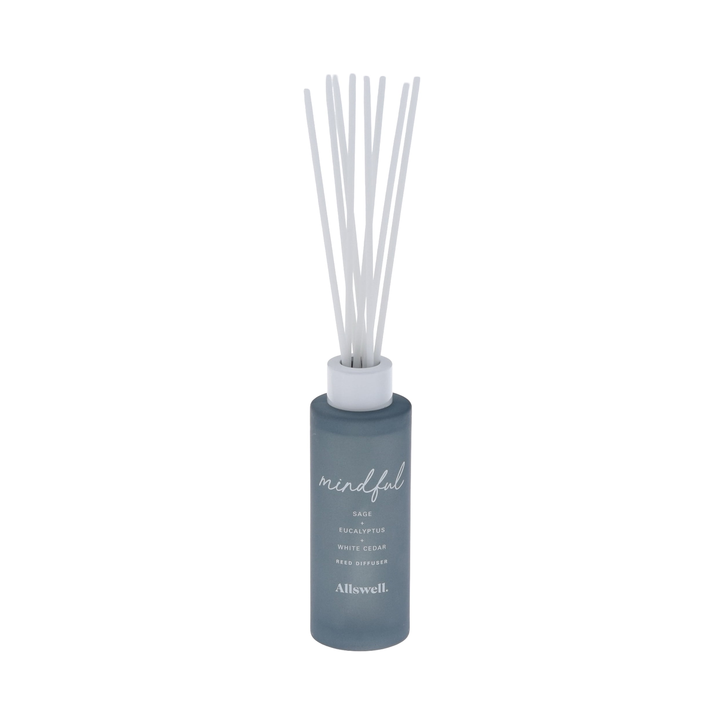 Allswell Scented Reed Diffuser 3 Fl oz Sage Eucalyptus White Cedar