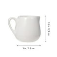 thumbnail image 2 of OULII 4 Pcs Mini Sauce Jugs Ceramic with Drip-free Spout for Kitchen Utensil, 2 of 8
