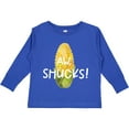 thumbnail image 3 of Inktastic Aw, Shucks Corn on the Cob Humor Boys or Girls Long Sleeve Toddler T-Shirt, 3 of 5