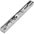 thumbnail image 4 of 2-Pack of Door Flush Bolt Latch Slide Locks (1 Pairs), Concealed Lever Action Security Bolts, Brushed Stainless Steel Slide Latches - 8" (22cm) Length, 4 of 5
