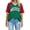 Dark Green2, variant on Mexico Women Oversized Soccer Brazil Style Y2K V Neck T Shirt Casual Loose Soft Short Sleeve Soccer Fan Top Mexico Soccer Shirts