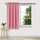 thumbnail image 1 of Paquete de 2 Cortinas de Seda Lisas con Aislamiento Térmico y Ahorro de Energía Opacas y, Rosa MNFD, 1 of 6
