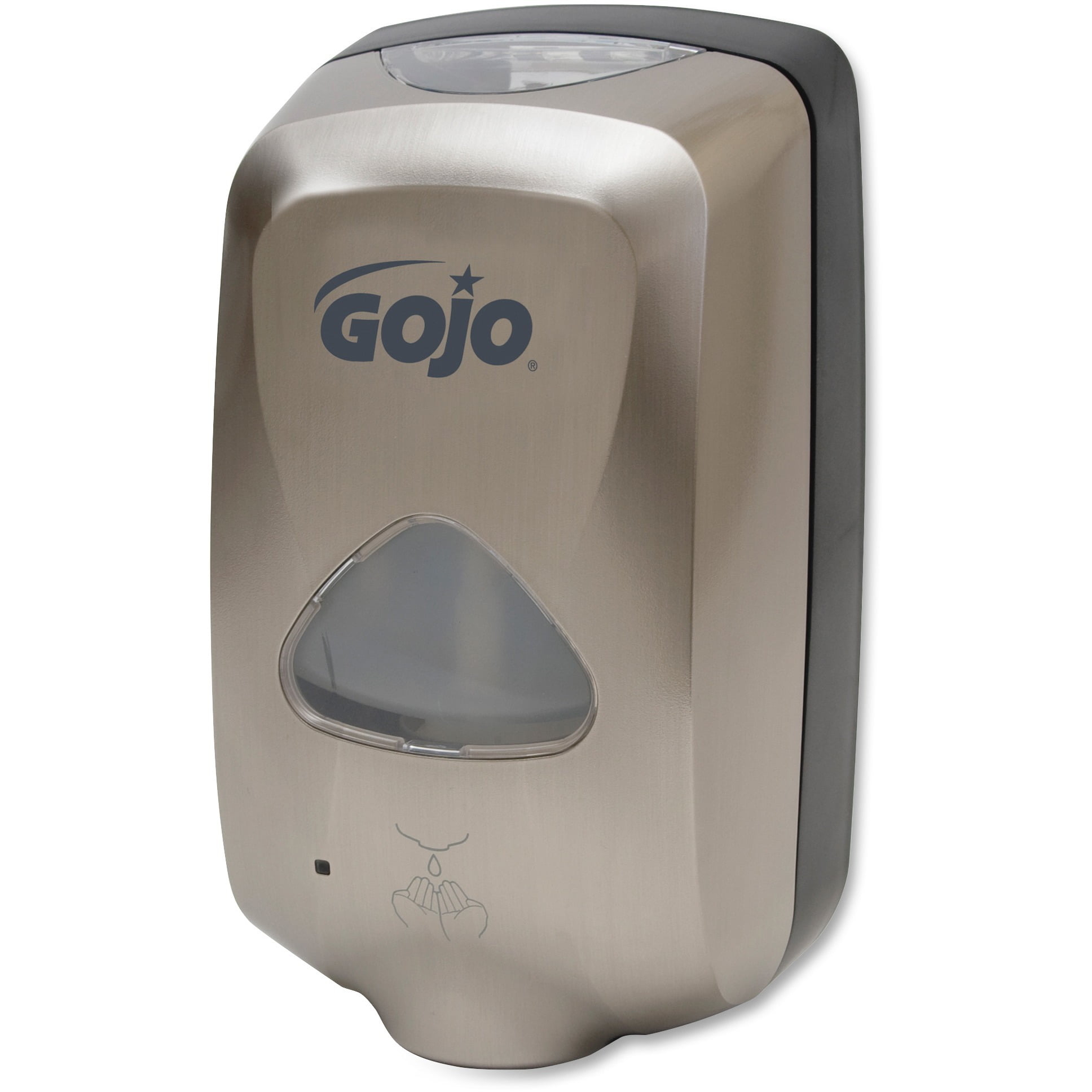 Gojo Foam Hand Cleaner TFX Touchfree Dispenser, Nickel, 1 Each