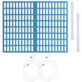 thumbnail image 2 of Tong Pool Net For Debris Removal Heavy Duty Swimming Pool Leaf Rake With Fine Mesh Aluminium And Long Handle For Easy Cleaning, 2 of 6