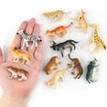 thumbnail image 2 of 12 Mini Animal World Model Figure Toys Mini Farm Animal Dolls, Children's Toys, 2 of 5
