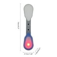 thumbnail image 2 of CNKOO LED Clip on Flashlight Silicone Night Light Backpack Light Pocket Work Light Safety Warning Light for Outdoor Night Running Sports, 2 of 7