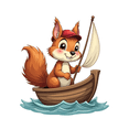 thumbnail image 6 of Cartoon Squirrel Theme Stickers, Waterproof Squirrel Theme Sticker for Water Bottle Laptop Phone Cases Planner Skateboard Luggage Helmet Party Favor Decor, Ideal for Adults Teens Teacher Rewards, 6 of 9