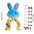 thumbnail image 3 of Sokhug Easter Ensemble de Jeu de Mini-Golf Lapin pour Plaisir Intérieur et Fête des Fêtes Multicolore, 3 of 6