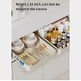 thumbnail image 3 of Pull Out Cabinet Organizer, Pull Out Organizer With Nano Adhesive, Slide Out Pantry Shelves, Kitchen Cabinet Pull Out Shelves For Bathroom, Office, 3 of 9