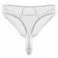 thumbnail image 5 of COSFO Mesh Men Thong Bulge Pouch T-Back Classic Fit Breathable Low Rise Men Underwear, 5 of 5