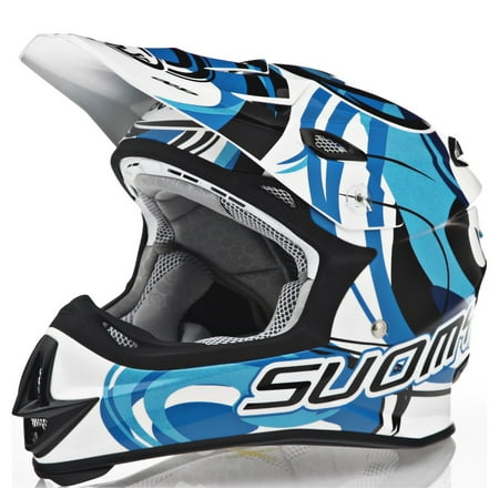Suomy MX Jump Vortex Blue Helmet
