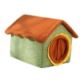 thumbnail image 3 of Almencla Maison pour Chat Rideau de Porte Intérieur Nid pour Chat Chaud Grotte Chaude pour Chaton Plancher Pelouses L, 3 of 8