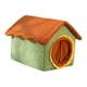 thumbnail image 3 of Casa para gatos, cama para perros cubierta de interior, cortina para puerta, caseta suave desmontable, refugio para mascotas L, 3 of 9