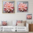 thumbnail image 4 of Designart "Unveiled Bliss In Lotus" Lotus Floater Framed Canvas Wall Art, 4 of 5