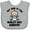 AC-Heather Grey, variant on Inktastic Daddy Worlds Best Barber Childs Boys Baby Bib