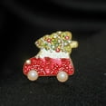 thumbnail image 2 of Milaget Brooch Pin Set, Pins with Rhinestone Crystal, Car 2, 2 of 8