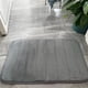 thumbnail image 2 of Fast Water Absorption Bathroom Absorbent Gray Shower Rug Mat 40 * 60cm, 2 of 8