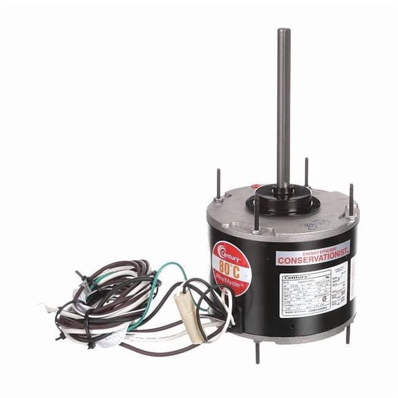 Century Condenser Fan Motor,1/3 to 1/6HP,1075rpm ORM5458BU