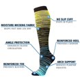 thumbnail image 3 of 4 Pairs Copper Compression Socks for Women & Men Circulation 15-20 mmHg - Better Blood Flow, Swelling , Best Support for Medical, Running, Nursing, 3 of 7