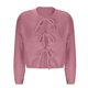 thumbnail image 4 of Suéter de cuello redondo para mujer, cárdigan liso de cuello redondo, otoño e invierno, suéter de moda de manga larga, abrigo para mujer, tops de poliéster, 4 of 9