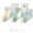 A-Mint Green4, variant on Kids Toddler Short Socks 5 Pairs Robot Electronic Breathable Mesh Ankle Socks Daily Children Cute Low Cut Socks