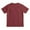 Brick Red, variant on Men's T-Shirts Border Fashion Knit Raglan Sleeve V Neck Short Sleeve T Shirt(Green,L)