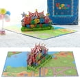 thumbnail image 4 of 3D Birthday Cards, Playground Style Happy Birthday Cards Vivid Colors With Envelope For Holiday, 4 of 8