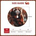 thumbnail image 2 of Sikiie Red Panda Autumn Branches Christmas Tree Skirt, Christmas Tree Decorations, Christmas Decor, Tree Mat Decoration(30-48IN)-36", 2 of 6