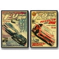 thumbnail image 5 of JDM Car Japan Retrofit Racing Retro 90s Poster Wall Chart Prints Posters Home Living Bed Room Decor Frameless Wall Painting, 5 of 5