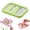 green, variant on Instant Ice Cream Maker, Rolled Ice Cream Maker, Instant Gelato Pan/Roll, Homemade DIY Frozen Yoghurt Plate Freezer Kit Machine with 2 Spatulas
