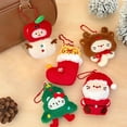 thumbnail image 2 of PEIBang Christmas Tree Plush Ornaments,Small Plush Christmas Hanging Ornaments,Soft Stuffed Animal Toys for Xmas Tree Hanging Decorations, 2 of 6