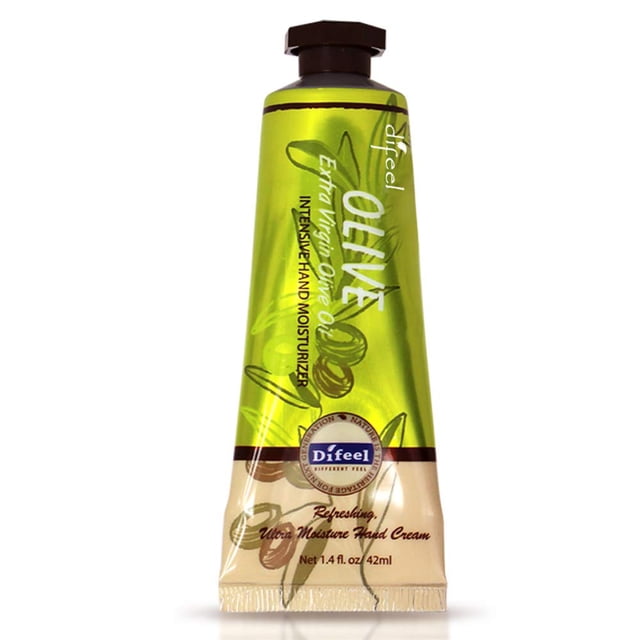 Crema de Manos Difeel con Aceite de Oliva 45 g (Paquete de 6)