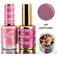 thumbnail image 2 of Set de esmaltes de uñas DAISY DND DC Purples Gel Polish con purpurina, 2 of 2