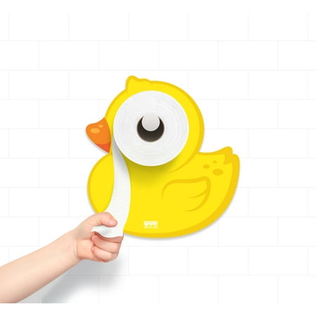 UPC: 0860001233605 | KooKooLoos Potty Training Accessory and Toliet Paper Holder Ducky