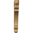 thumbnail image 2 of Ekena Millwork 6"W x 44"D x 48"H Olympic Craftsman Rough Sawn Bracket, Western Red Cedar, 2 of 4