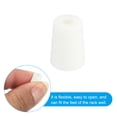 thumbnail image 4 of REGALWOVEN Kitchen Sink Rack Feet, Rubber Rack Bottom Protective Replacement Feet Wire Bumpers White, 4 of 7