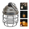 thumbnail image 1 of Lámpara LED para r, luz para tienda, linterna colgante recargable por USB con gancho portátil Cubierta de vidrio marrón Cola luz de la tienda, 1 of 8