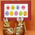 thumbnail image 6 of Layered Easter Eggs Painting Stencil 8.3x11.7inch Reusable Easter Bunny Pattern Drawing Template DIY Art Flower Bow Love Heart Decor Stencil for Painting on Wood Wall Fabric Furniture, 6 of 9