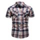 thumbnail image 1 of SAYOO Camisa de manga corta para hombres SAYOO moda, 1 of 7