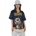 thumbnail image 4 of Happy New Year Doberman Pinscher Welcome 2025 Balloon Firework Party Hawaiian Shirt Breathable Summer Unisex Merch Doberman Dog Lover Gifts - 01014, 4 of 6
