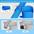 thumbnail image 6 of Universal Blue Plastic Bedside Water Bottle Holder with Secure Grip for Hospital and Home Use, Easy to Clean, 6 of 6