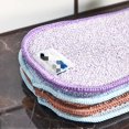 thumbnail image 4 of 5Pcs Super Absorbent Microfiber Double Sided Scrub Sponge for Dishwashing Kitchen Clean Cloth Eraser Multi-role Magic Sponge, 4 of 6